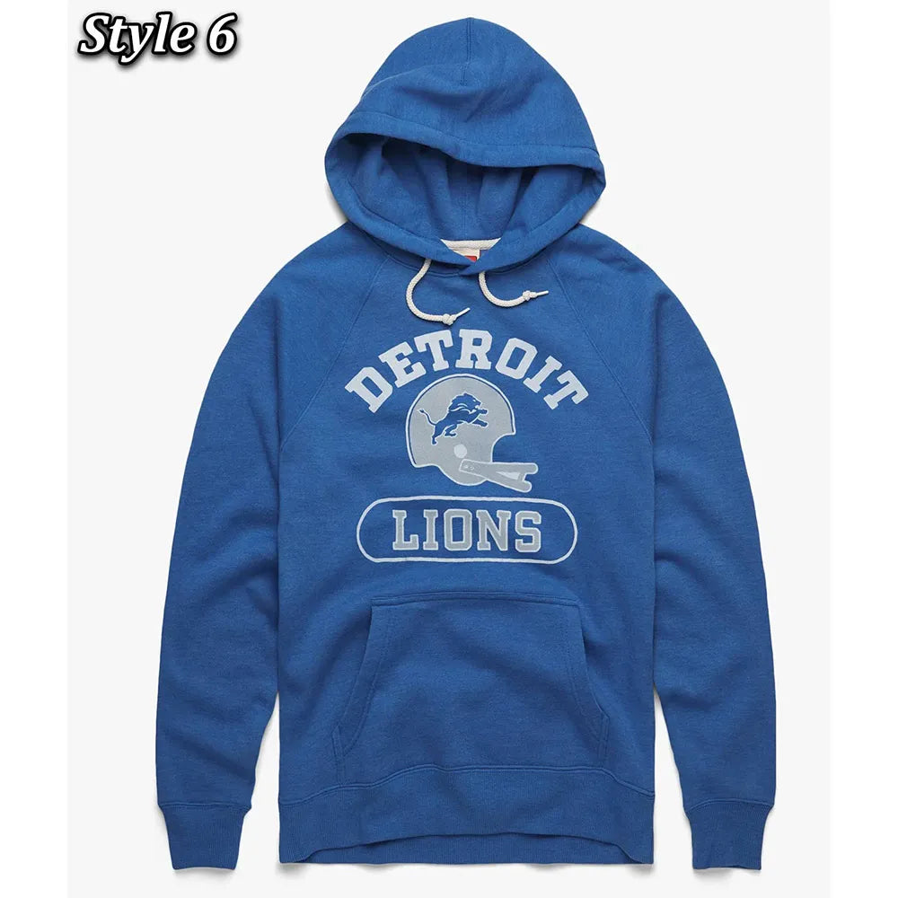 Cheap Detroit Lions Blue Hoodie