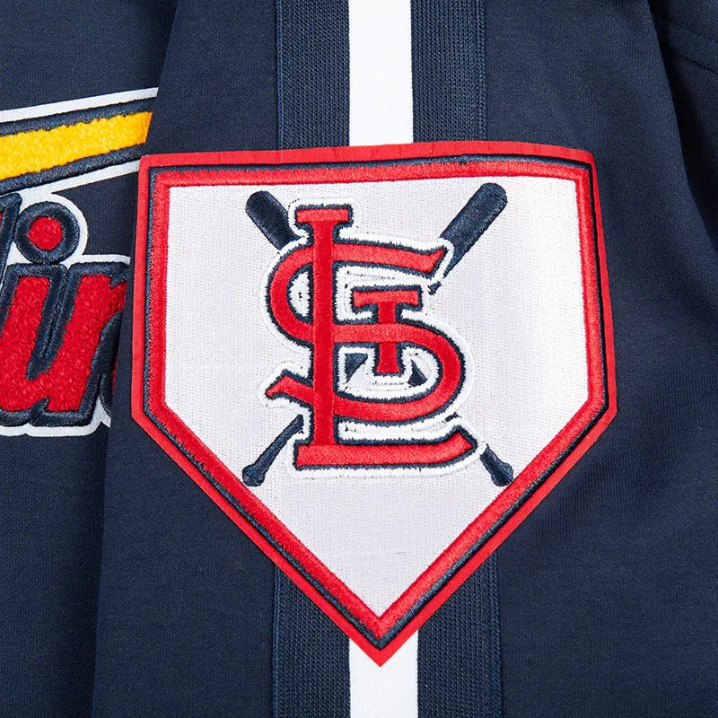 Cheap St. Louis Cardinals Current Logo Game Day Navy Jacket
