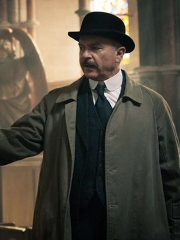 Sam Neill Peaky Blinders Trench Coat