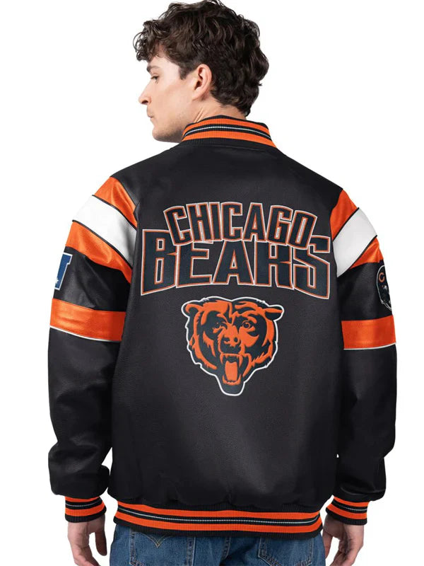 Chicago Bears Leather Jacket For Sale