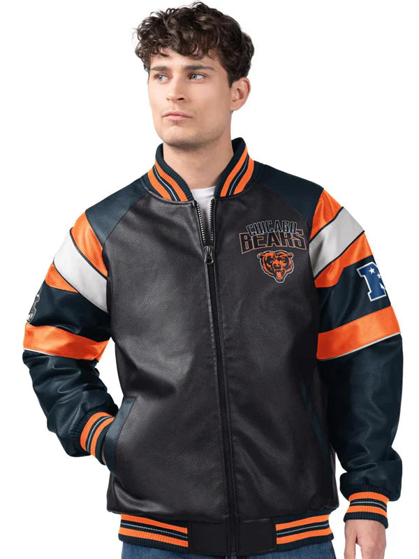 Chicago Bears Leather Jacket