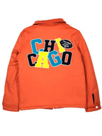 Chicago Bears Lyrical Lemonade Orange Varsity Jacket