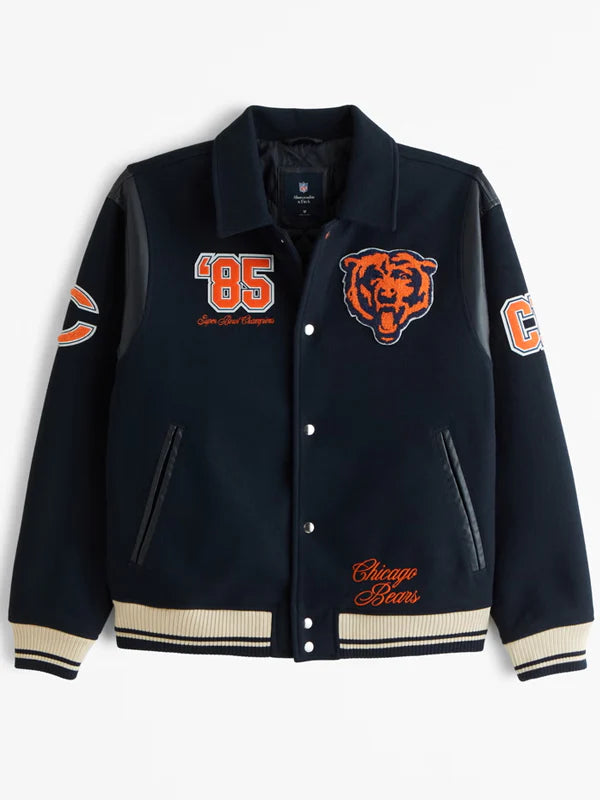 Chicago Bears Varsity Jacket For Men