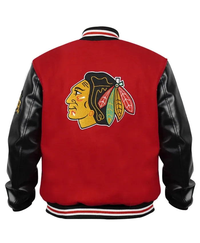 Chicago-Blackhawks-Campbell-Varsity-Jacket-back