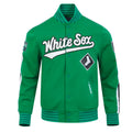 Chicago White Sox Current Logo Game Day Green Black Jacket For Sale