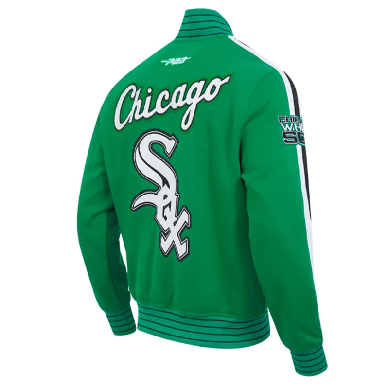 Chicago White Sox Current Logo Game Day Green Black Jacket In USA