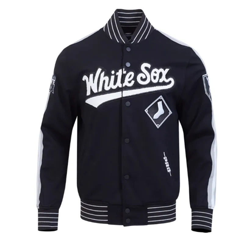 Chicago White Sox Current Logo Game Day Green Black Jacket