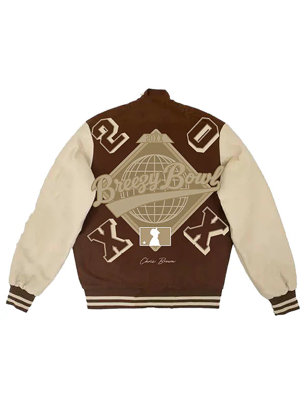 Chris Brown Bomber Jacket For Sale