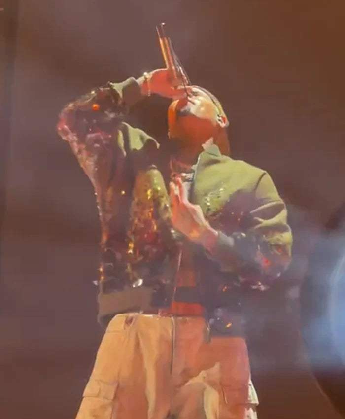 Chris Brown R and B Tour Sequin Jacket