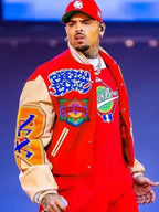 Chris Brown Breezy Bowl XX Varsity Jacket