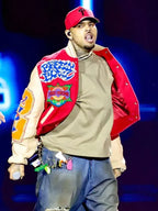 Chris Brown Breezy Bowl XX Varsity Jacket