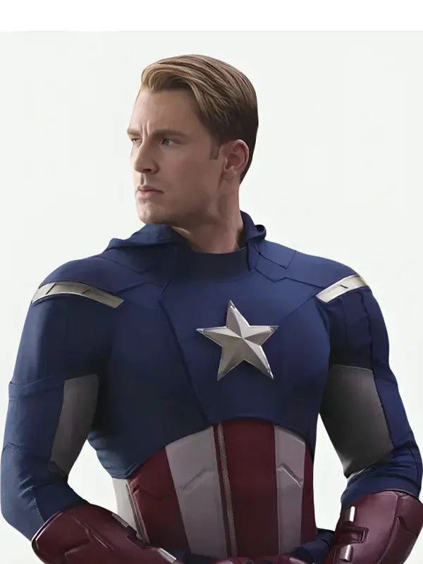 Chris Evans Captain America Jacket