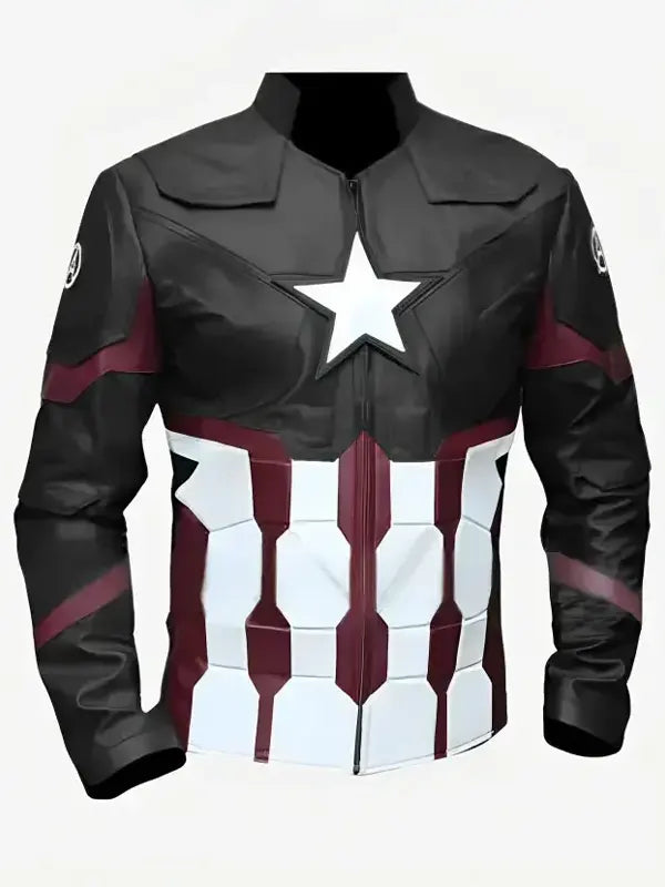 Chris Evans Captain America Jacket