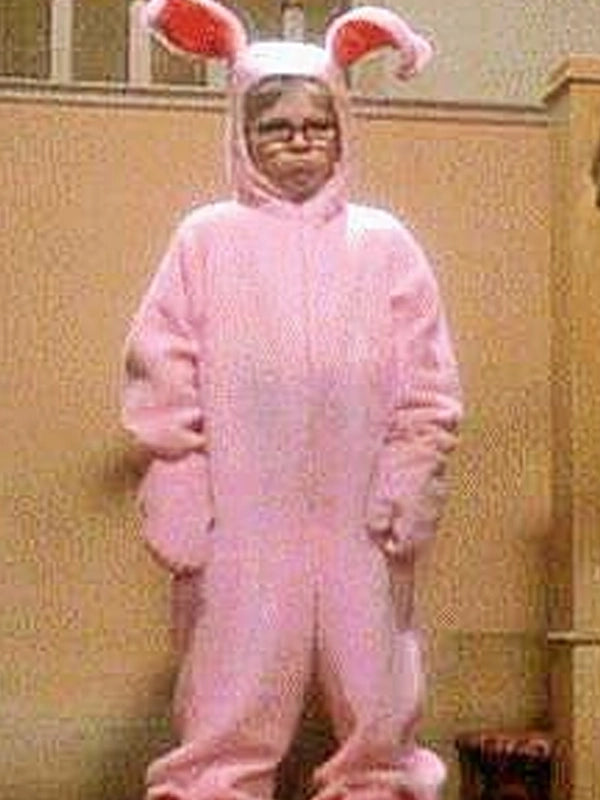 Christmas Story Bunny Suit