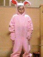 Christmas Story Bunny Suit