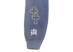 Chrome Hearts pullover hoodie in blue