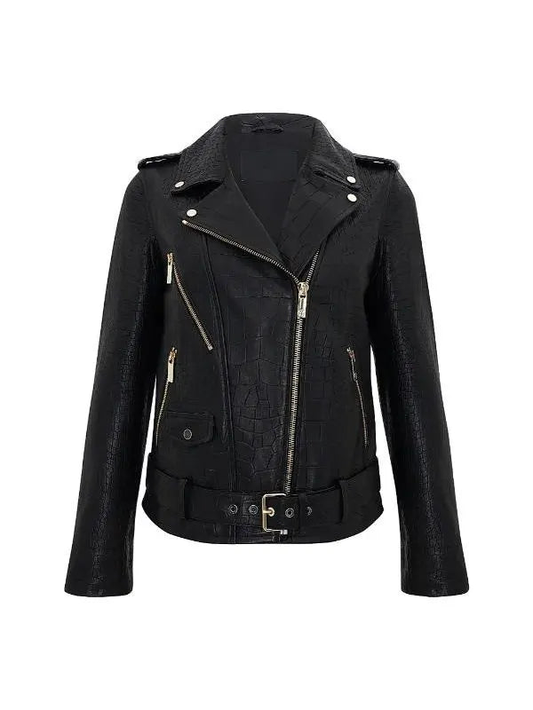 Chrystale Wilson All The Queens Men S05 Black Leather Jacket