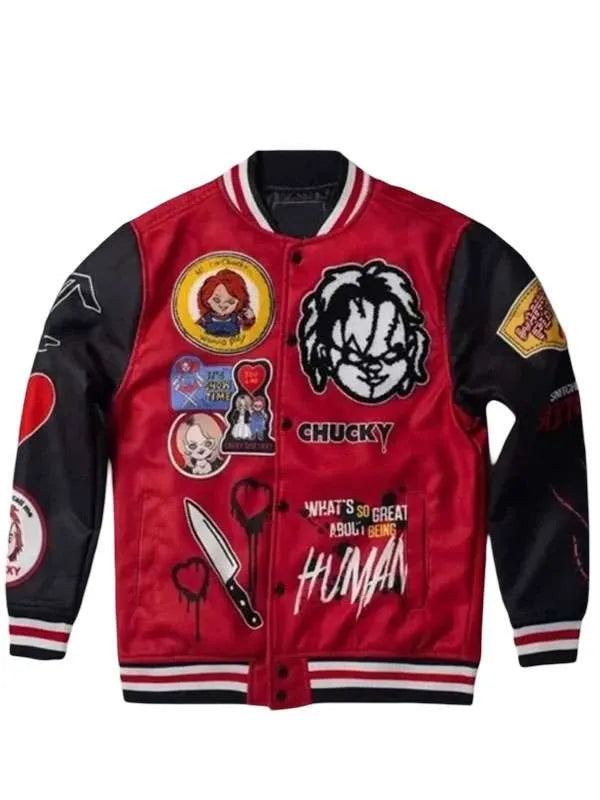 Chucky No More Mr Good Guy Varsity Jacket