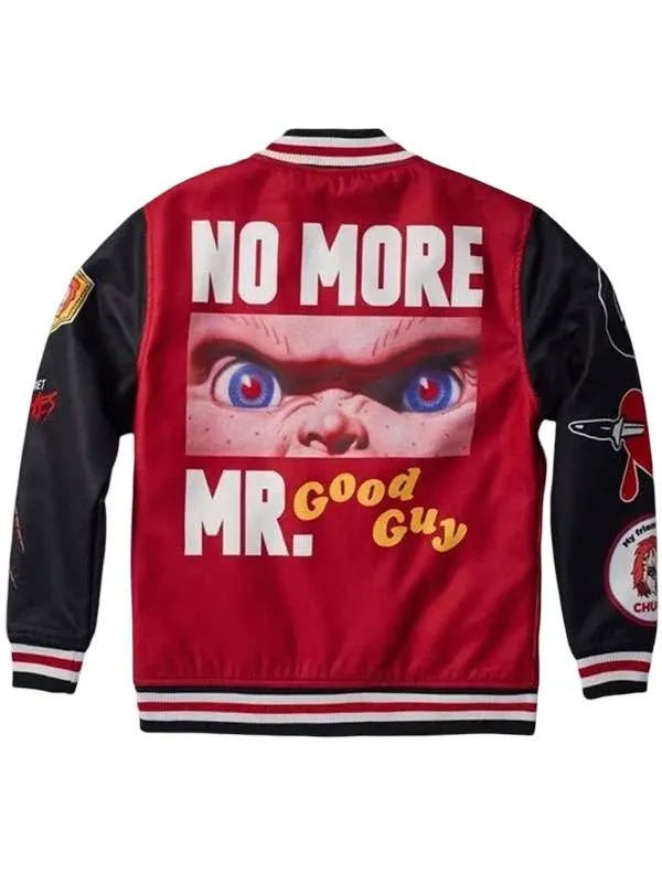 Chucky No More Mr Good Guy Varsity Jacket