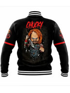 Chucky Child's Play Black Varsity Jacket