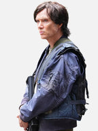 Cillian Murphy set of “A Quiet Place Part III” In NYC 2026 Jacket