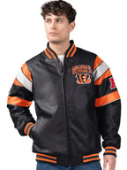 Cincinnati Bengals Leather Jacket