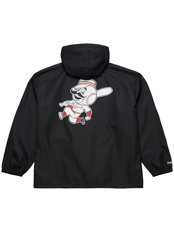 Black Cincinnati Reds Jacket
