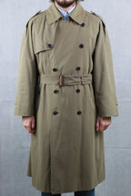 Classic Burberry trench front view