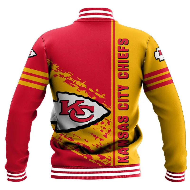 Cohrs Kansas City Chiefs Printed Varsity Jacket For Sale