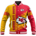 Cohrs Kansas City Chiefs Printed Varsity Jacket