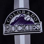 Colorado Rockies Current Logo Game Day Eggshell Black Jacket For Women