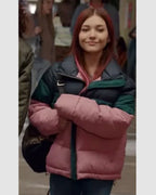 Colorblock-Puffer-Jacket