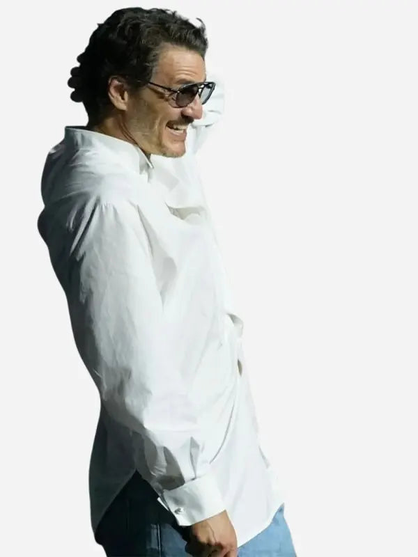 Comic Con 2026 Pedro Pascal White Shirt