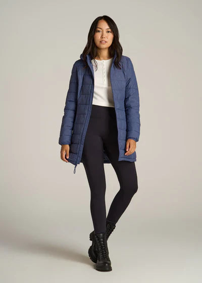 women's lightweight packable puffer jacket