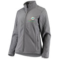 Cooper Miami Dolphins Grey Zip Track Jacket