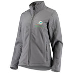 Cooper Miami Dolphins Grey Zip Track Jacket