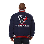 Corcoran Houston Texans Wool Varsity Jacket For Sale