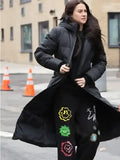 Count Me Lies 2026 Shailene Woodley Black Puffer Coat