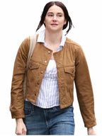 Count My Lies 2026 Shailene Woodley Brown Jacket