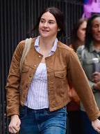Count My Lies 2026 Shailene Woodley  New Brown Jacket