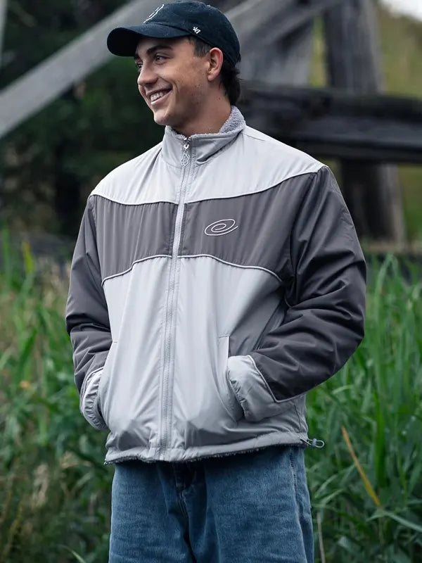 Cozmoz Reversible Fleece Jacket Grey