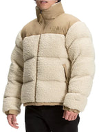 The North Face High Pile Fleece Nuptse Puffer Jacket
