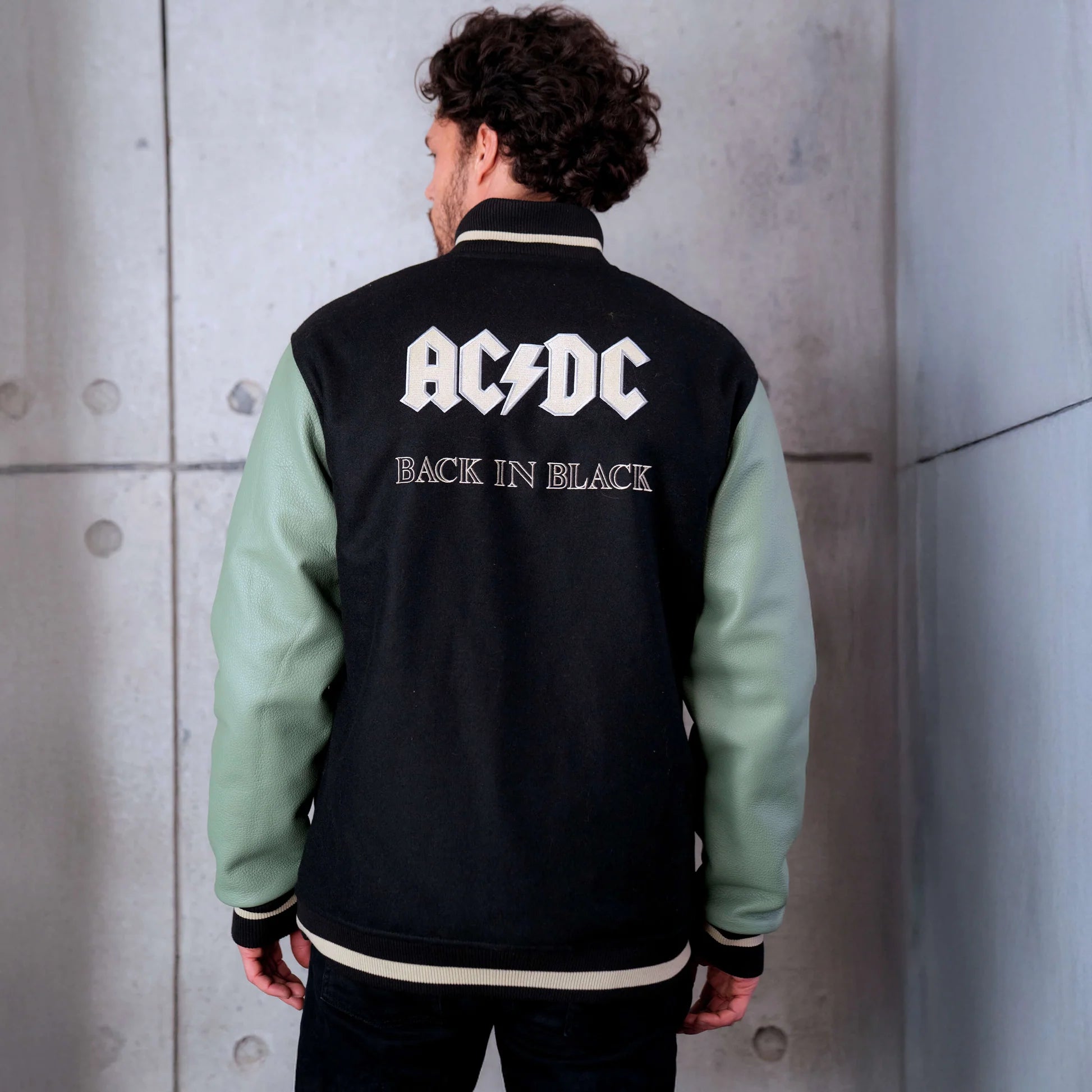 AC DC Leather Jacket