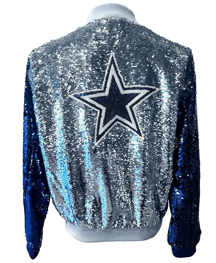 Dallas Cowboys Sequin Varsity Jacket