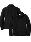 Elyse Kunze Black Cotton Trucker Jacket