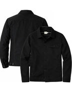 Elyse Kunze Black Cotton Trucker Jacket