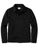 Elyse Kunze Black Cotton Trucker Jacket