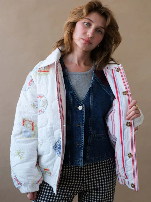 Damson Madder Claudia Bomber Jacket