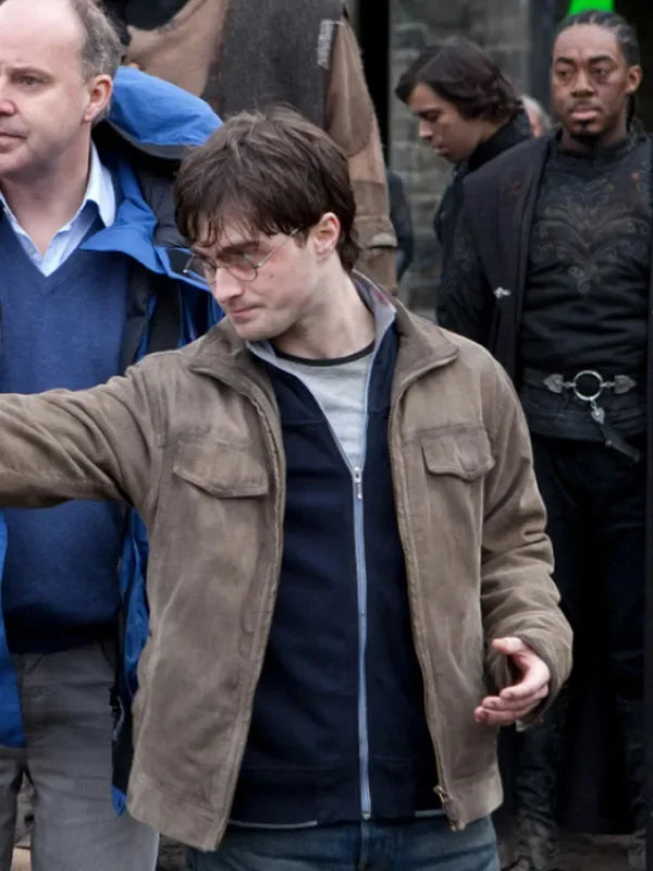 Daniel Radcliffe Harry Potter and Deathly Hallows Leather Jacket