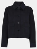 Tracy Zemlak Black Casual Cotton Jacket
